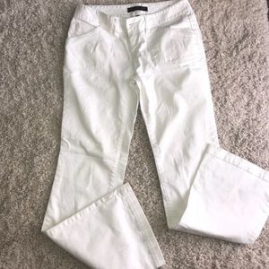 The Limited White Bootcut Flare Pants